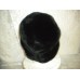 Black Velvety Bucket Hat Red Lining Size M Good Sized Bucket Hat Cloche  eb-99646381